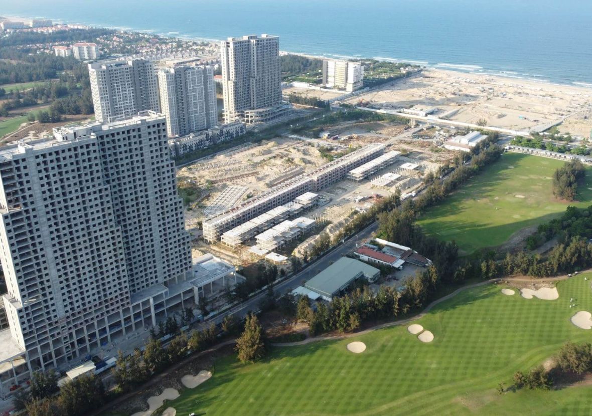 Tiến độ xây dựng dự án Cocobay Đà Nẵng 2022