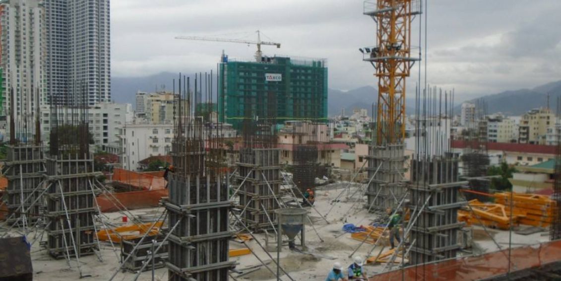 Cập nhật tiến độ xây dựng dự án GoldCoast Nha Trang đến ngày 22/1/2018
