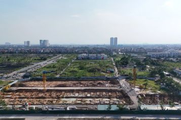 Tiến độ dự án Jade Lake Residence Tây Thăng Long ngày 24.9.2024 