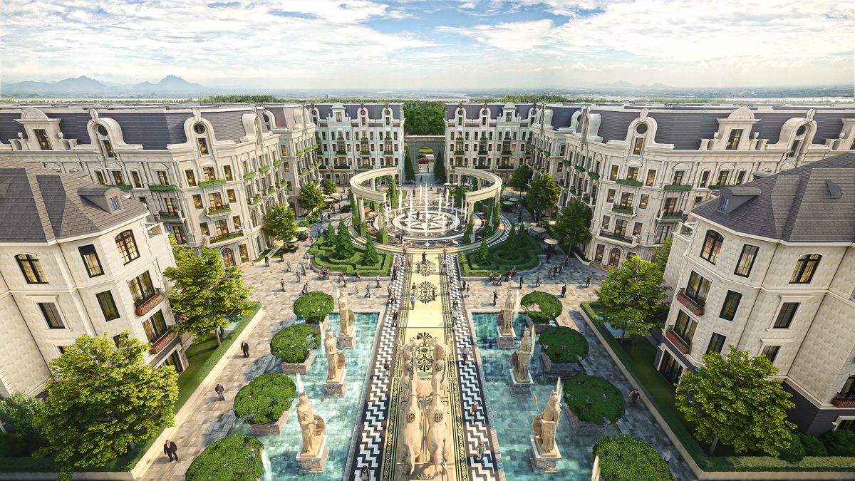 Bán nhà liền kề Noble Capital Tây Hồ hướng Đông Bắc tốt cho kinh doanh, gần