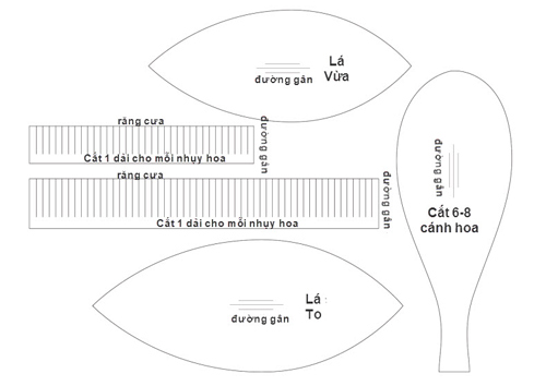 Nhà sang chảnh bày hoa mộc lan giấy - 2